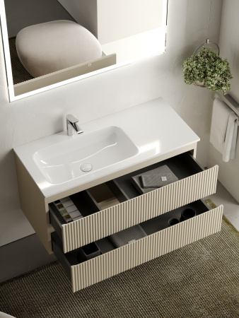 Тумба под раковину Sancos  Snob R SNR100LCE Beige Soft